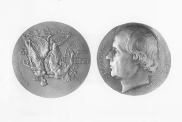 Medaille von Edgar Quinet (Bronze)